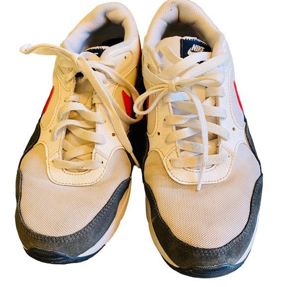 Nike Mens Air Max SC White Red Black Low Top Casual Sneakers CW4555-103 size 9 - Picture 4 of 9